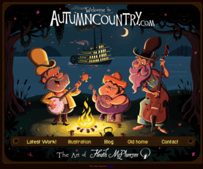 autumncountry.com: The Art of Heath McPherson
Heath McPherson's online gallery