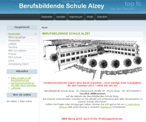 bbs-alzey.net: Berufsbildende Schule Alzey
Website der Berufsbildenden Schule Alzey