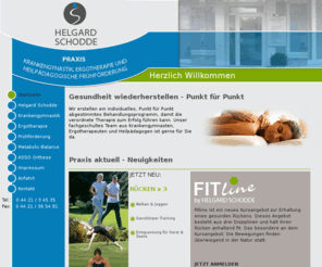 helgard-schodde.com: PRAXIS Schodde :: Startseite
Praxis für Krankengymnastik   Ergotherapie,Helgard Schodde,Knorrstrasse 17, 26384 Wilhelmshaven.