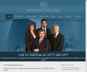 menekshelaw.com: Silicon Valley Insurance Attorneys | Menekshe Law Firm
Our insurance lawyers can assist clients with serious injuries, such as head or brain injuries resulting from auto accidents.