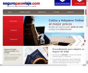 seguroparaviajes.com: Seguro de Viajes - Visa Schengen, Europa, Ecuador, Colombia
Pervolare.com provee Seguros de Viajes Internacionales, IdentificaciÃ³n Internacional Estudiantil y DevoluciÃ³n de Impuestos