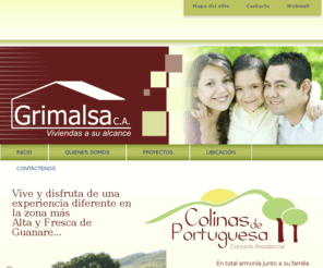 grimalsa.com: Grimalsa, c.a.
Somos una empresa con visión en el ramo de desarrollo de proyectos y construcción. En los Llanos Venezolanos, Guanare - Portuguesa