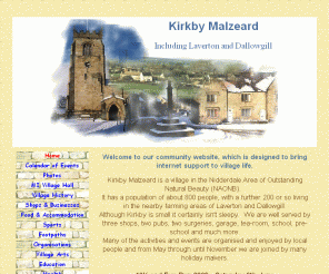 kirkbymalzeard.com: Kirkby Malzeard village website - in the Nidderdale Area of Outstanding Natural Beauty
kirkbymalzeard.com a village in the Nidderdale Area of Outstanding Natural Beauty