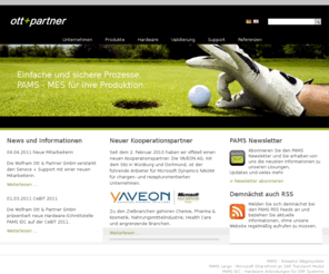 pams-services.net: ott+partner - Wägelösungen für chargen- und rezepturorientierte Unternehmen
ott+partner liefert Software und Wägelösungen für Unternehmen aus Pharma, Chemie, Kosmetik, Nahrungsmittel und Biotechnologie.