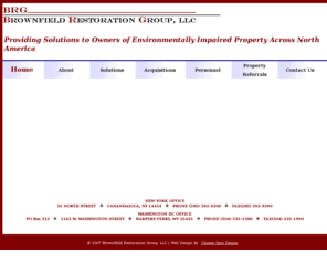 brg-llc.com: Brownfield Restoration Group, LLC
Brownfield Restoration Group, LLC (BRG) Providing Solutions to Owners of Environmentally Impaired Property Throughout North America (585) 393-9300