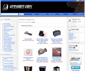 dangerdenstore.com: Let Danger Den help you be cool!
Danger Den, Overclocking, Water Cooling, Mods