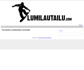 lumilautailu.com: Lumilautailu
Lumilautailu