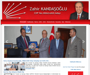 zahirkandasoglu.com.tr: Zahir Kandaşoğlu
Zahir Kandaşoğlu Web Sitesi. CHP Van Milletvekili Aday Adayı. Zahir Kandaşoğlu...