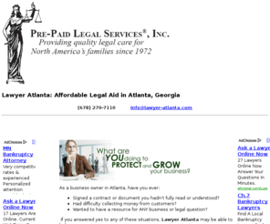 lawyer-atlanta.com: Lawyer Atlanta - Lawyer Atlanta
Lawyer Atlanta: Stop struggling and start protecting and growing your business. We are a local lawyer resource with national stregth for small businesses in Atlanta and through out Georgia.