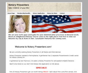 notarypresenters.com: Home Page
Home Page