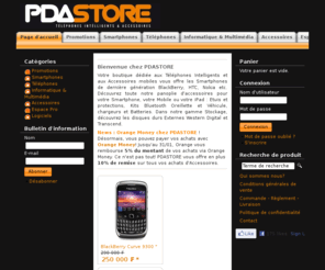 pdastoreci.com: PDASTORE - Téléphones Intelligents et Accessoires
Votre boutique dédiée aux Téléphones Intelligents et aux Accessoires mobiles vous offre les Smartphones de dernière génération BlackBerry, HTC, Nokia etc. Découvrez toute notre panoplie d'accessoires pour votre Smartphone, votre Mobile ou votre iPad : Etuis et protections, Kits Bluetooth Oreillette et Véhicule, chargeurs et Batteries. Dans notre gamme Stockage, découvrez les disques durs Externes Western Digital et Transcend.