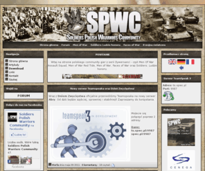 spwc.pl: SPWC - Men of War Assault Squad, Soldiers ludzie honoru, Faces of war - News
men of war, assault squad, oddział szturmowy, soldiers ludzie honoru, mow, fow, mow as, mow:as,