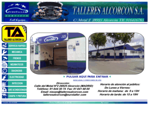 talleresalcorcon.com: Talleres Alcorcón
Web oficial Talleres Alcorcón, Servicio Euro Taller