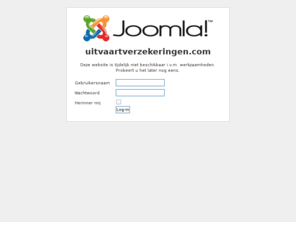 uitvaartverzekeringen.com: Welkom op de voorpagina
Joomla! - Het dynamische portaal- en Content Management Systeem