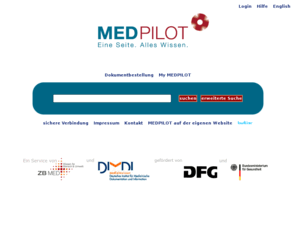 medpilot.de: MEDPILOT - Einfache Suche
