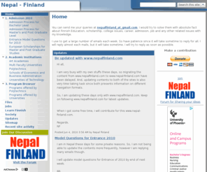 nepal-finland.com: Nepal - Finland
Knowing Finland and Finnish Education system better from Nepalese eyes.