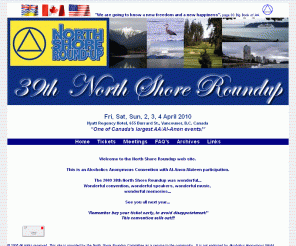 northshoreroundup.com: Home Page of the North Shore Roundup, Vancouver, BC, Canada - 21, 22, 23 
March 2008
