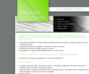 pirc-varnost.com: Pirc d.o.o. varstvo pri delu - dejavnosti
