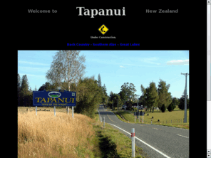 tapanui.com: Tapanui New Zealand, Dunedin, Gore, Invercargill
Tapanui New Zealand. Magnificent scenery - friendly people. Excellent holiday destination for peace & quiet. Enjoy mountains, swimming, boating, fishing, hunting, dams, lakes, rivers, photography, holiday cabins, houses and land for sale at Twizel NZ.