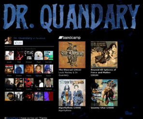 docquan.com: Dr. Quandary | Downtempo Psychedelic Hip Hop | World Around Records
Free albums and content from Boston-based experimental hip-hop producer Dr. Quandary.