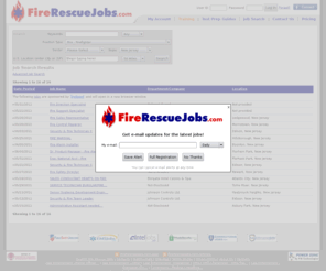 newjerseyfirejobs.com: Jobs | Fire Rescue Jobs
 Jobs. Jobs  in the fire rescue industry. Post your resume and apply for fire rescue jobs online. Employers search resumes of job seekers in the fire rescue industry.