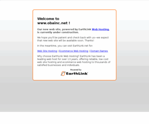 obainc.net: Web hosting services by EarthLink Web Hosting
Currently no public web site at this web address.