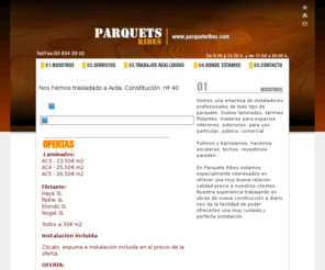 parquetsribes.com: OFERTA
Parquets Ribes