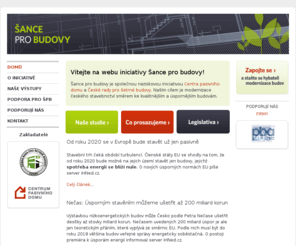 sanceprobudovy.cz: Šance pro budovy
Iniciativa Šance pro budovy