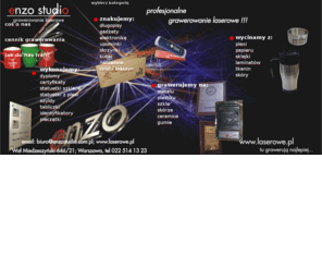 enzostudio.com.pl: enzo studio grawerowanie laserowe
grawerowanie, znakowanie, ciecie laserowe