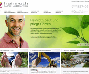 heinroth.de: Heinroth GmbH Garten und Landschaftsbau
Heinroth baut und pflegt Gaerten für Privat Gewerbe und Kommunen im Raum Bonn