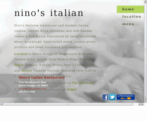 ninos-italian.com: Nino's Italian Restaurant Baton Rouge
Nino's Italian. Fine Italian cuisine in Baton Rouge.