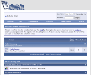 wtfchat.com: General Forums
We started the General Discussion Forums to offer a place to talk about any topic you wish. Talk about anything and everything at the General Forums. Every niche on the web can be found at the General Forums.