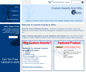 customawardsandgifts.com: Custom Awards
