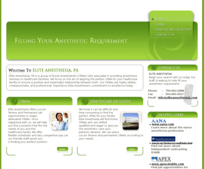 eliteanesthesia1.com: Welcome To ELITE ANESTHESIA
