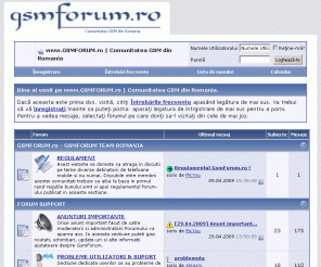 gsmforum.ro: www.GSMFORUM.ro | Comunitatea GSM din Romania - powered by vBulletin
This is a discussion forum powered by vBulletin. To find out about vBulletin, go to http://www.vbulletin.com/ .