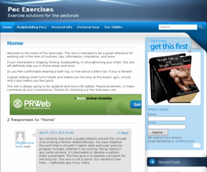 pecexercises.com: Exercise solutions for the pectorals
