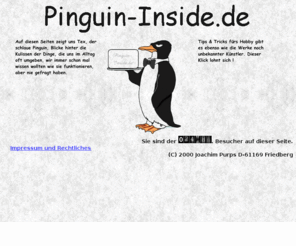 pinguin-inside.de: Pinguin-Inside.de - Die etwas andere Homepage
