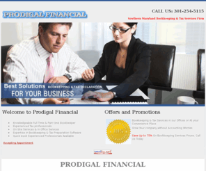 prodigalfinancial.com: Bookkeeping - Tax Services - Serving Washington DC, Maryland , Virginia
Prodigal Financial -  Bookkeeping and Tax Services Agency Serving Washington DC, Maryland & Virginia. We offer reliable outsourced bookkeeping services and tax solutions. Save 30% on by Calling us today