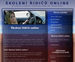 brno-skoleni.cz: Školení řidičů online a školení řidičů referentů
Školení řidičů online je způsob jak splnit 
povinnost absolvovat pravidelně školení řidičů referentů.