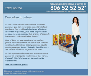 clubastro.es: Prueba ahora una tirada de tarot gratis
Estamos a tu disposición para darte respuestas y soluciones a tus dudas y problemas gracias a una tirada de tarot gratis. Es muy sencillo y totalmente confidencial.