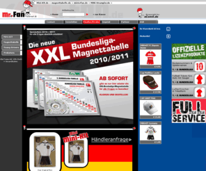 mini-kit.de: MrFan.de | EM Fanartikel | Magnettabelle | MiNi-Kit | EURO 2008
Der Online Shop Mr FAN.de bietet dauerhaft neue und vor allem exklusive Fanartikel aus Sport, Spiel, Music, Comic und vielen anderen Bereichen der Unterhaltungsindustrie.