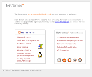 sportingbetbook.co.uk: The domain DOMAIN is registered by NetNames
