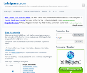 talatpasa.com: Talat Paşa | talatpasa | talatpasa.com
Talat Paşa; talatpasa ile ilgili, kuşaktan kuşağa ulaşması için, ne varsa buraya ekleyin herkesle paylaşın,... Talat Paşa - talatpasa.com