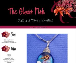 theglassfish.net: Lampworked Beads, Designer Jewelry
Hand Made Lampworked Jewelry and Sterling Silver
