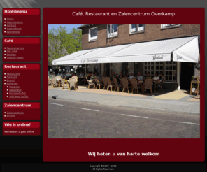cafe-overkamp.nl: Voorpagina
Joomla! - the dynamic portal engine and content management system
