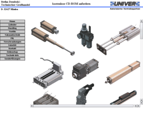 dembski.net: dtg-online - Dembski Technischer Großhandel - Pneumatikzylinder
Pneumatik --- Univer Pneumatik Equipment - Autorisierter Vertriebspartner - Dembski - Technischer Großhandel