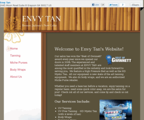 envy-tan.com: ENVY TAN - Home
Company Name - Grayson, GA. Company Message. Other