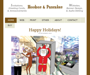 hoodoosandpancakes.com: Hoodoos and Pancakes - News
Hoodoos & Pancakes - uniquely inspired invitations & creations.