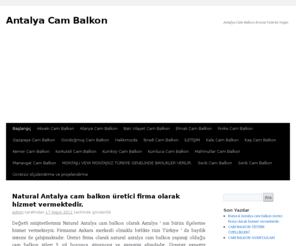 antalyacambalkon.com: antalya cam balkon | cam balkon antalya | cam balkon sistemleri antalya | antalya cam balkon fiyatları | cam balkon kapama antalya | antalyacambalkon.com
Antalya cam balkon ve cam balkon Antalya firmaları denildiğinde akla ilk gelen internet portalıdır antalya cam balkon.www.antalyacambalkon.com