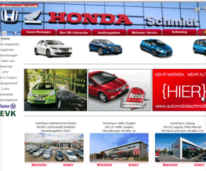 hondaschmidt.de: Auto & Motorradhaus Schmidt GmbH
Auto & Motorradhaus Schmidt GmbH